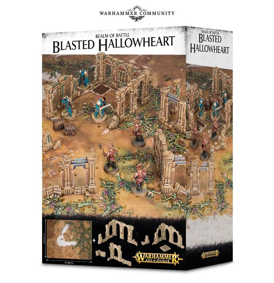 Realm of Battle: Blasted Hallowheart - Warhammer Age of Sigmar Gelände - Games Workshop
