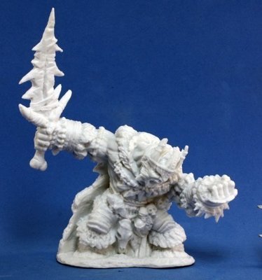 Boerogg Blackrime, Frost Giant Jarl - Bones - Reaper Miniatures