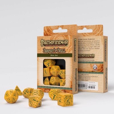 Pathfinder Würfel Set Serpent's Skull (7) - Q-Workshop