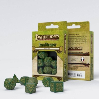 Pathfinder Würfel Set Jade Regent (7) - Q-Workshop