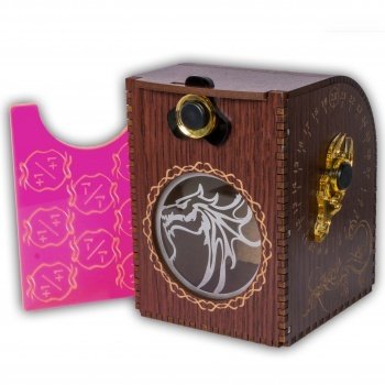 Wooden Deck Case - Dragon - Kartenbox