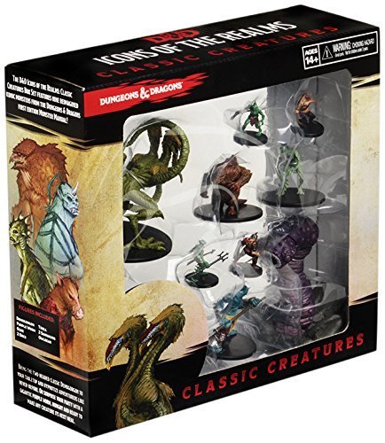 D&D Dungeons and Dragons Icons of the Realms: Classic Creatures Box Set Monsters