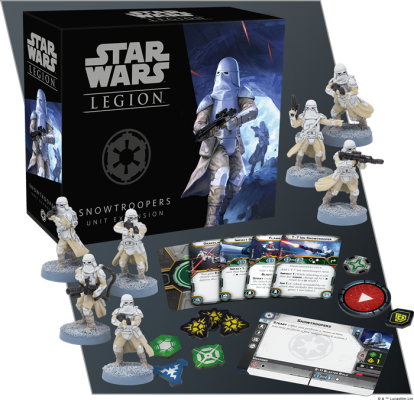 Star Wars Legion - Schneetruppen Snowtrooper Einheit Deutsch/English - Fantasy Flight Games