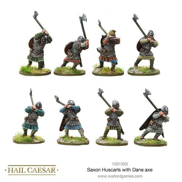 Saxon Huscarls with Dane axe - Warlord Games