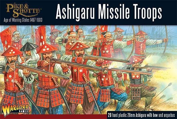 Ashigaru Missile Troops - Pike&Shotte - Warlord Games