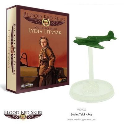 Soviet Yak1 Ace - Lydia Litvyak - Blood Red Skies - Warlord Games