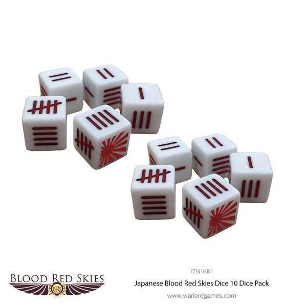 Japanese Blood Red Skies Dice - Blood Red Skies - Warlord Games