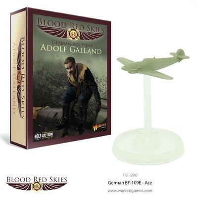 German BF-109 Ace - Adolf Galland - Blood Red Skies - Warlord Games