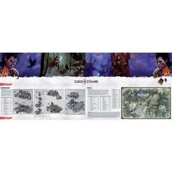 Dungeons & Dragons Curse of Strahd: DM Screen - EN