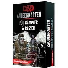 Dungeons & Dragons - Zauberkarten für Kämpfer & Rassen - DE