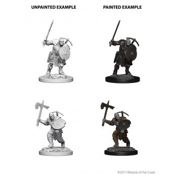 D&D Nolzur's Marvelous Miniatures - Earth Genasi Male Fighter