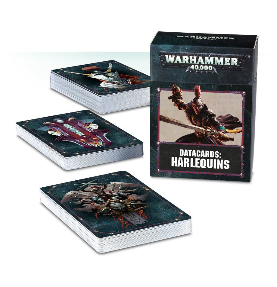 Datacards: Harlequins (Englisch) - Warhammer 40.000 - Games Workshop