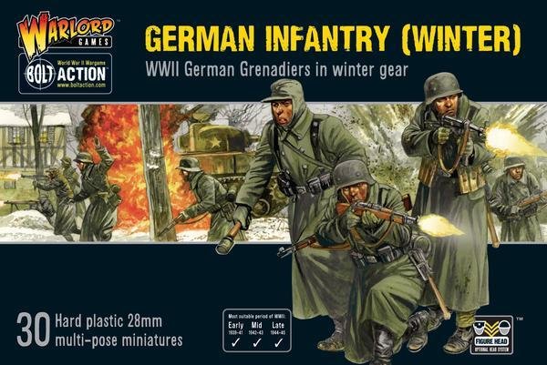 German Infantry (Winter) - Bolt Action - Warlord Games