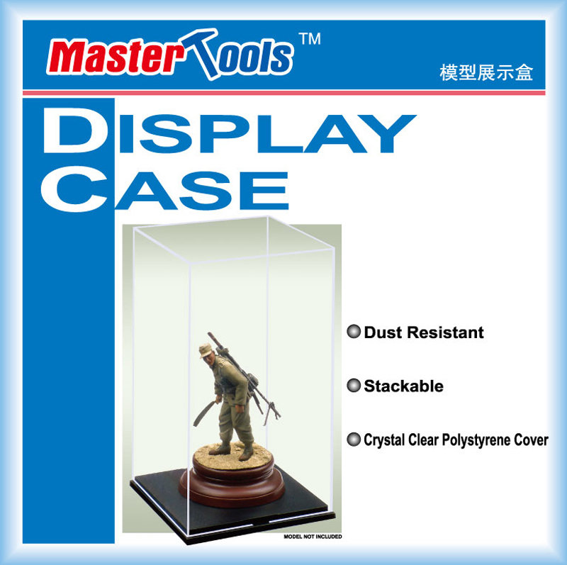 DISPLAY CASE 09807 117mmX117mmX206mm - Trumpeter