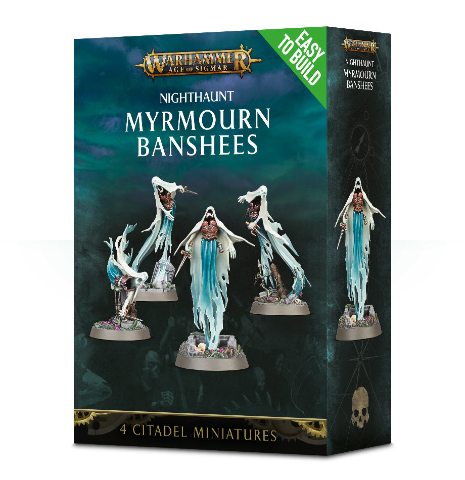 Easy to Build Myrmourn Banshees Nighthaunt - Warhammer Age of Sigmar - Games Workshop