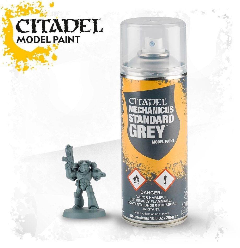 Mechanicus Standard Grey Spray Farbspray - Citadel - Games Workshop