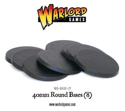 40mm Round Bases (8) - Warlord Games