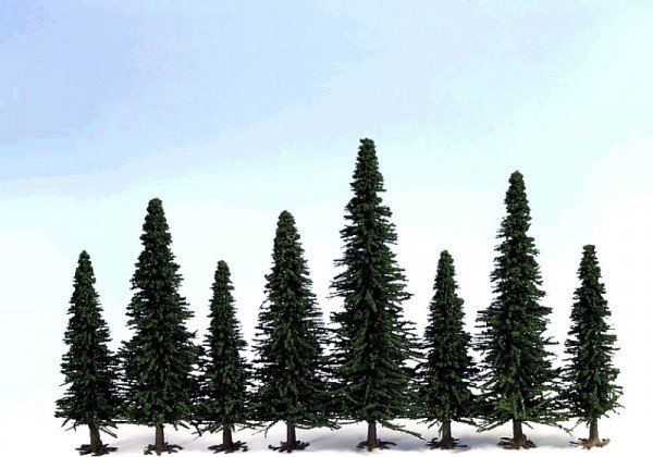 Fabelwald Modell-Tannen 170-200mm (10 Bäume) - Ziterdes