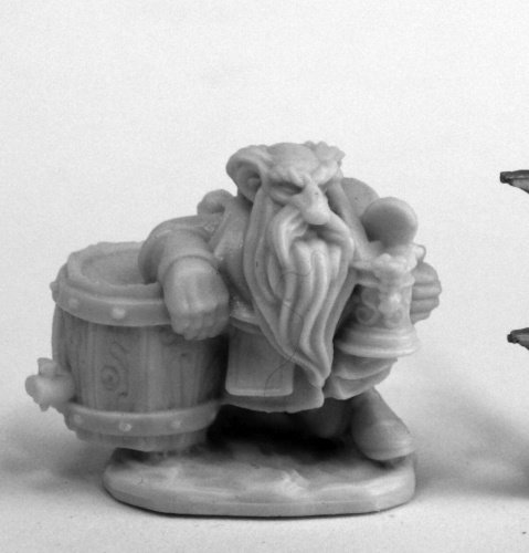 Dwarf Brewer - Bones - Reaper Miniatures