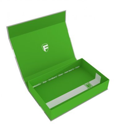 Feldherr Magnetbox half-size 55 mm grün leer - Feldherr