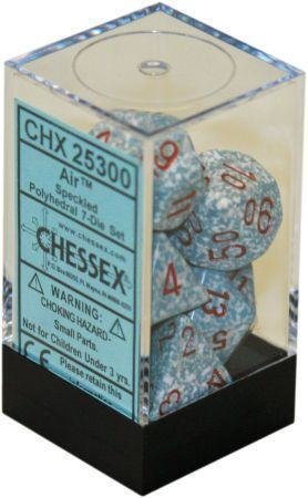 Air - Speckled Polyhedral 7-Die Set (7) - Chessex