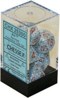Air - Speckled Polyhedral 7-Die Set (7) - Chessex