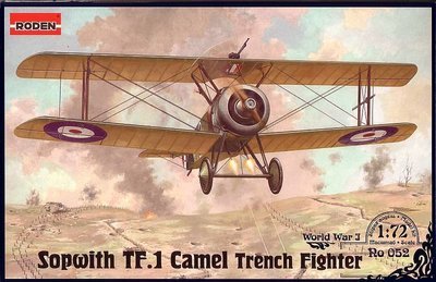 Sopwith TF.1 Camel Trench Fighter WW1 - Roden