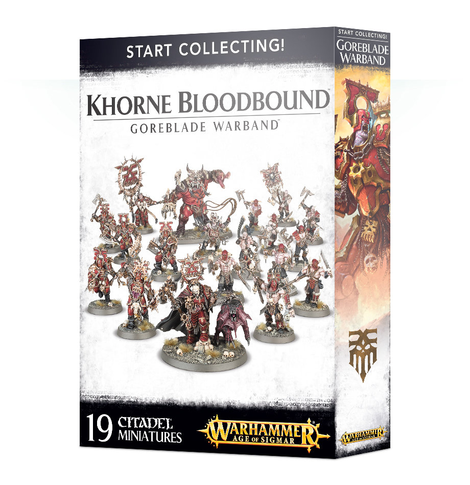 Start Collecting! Khorne Bloodbound Goreblade Warband - Warhammer Age of Sigmar - Games Workshop