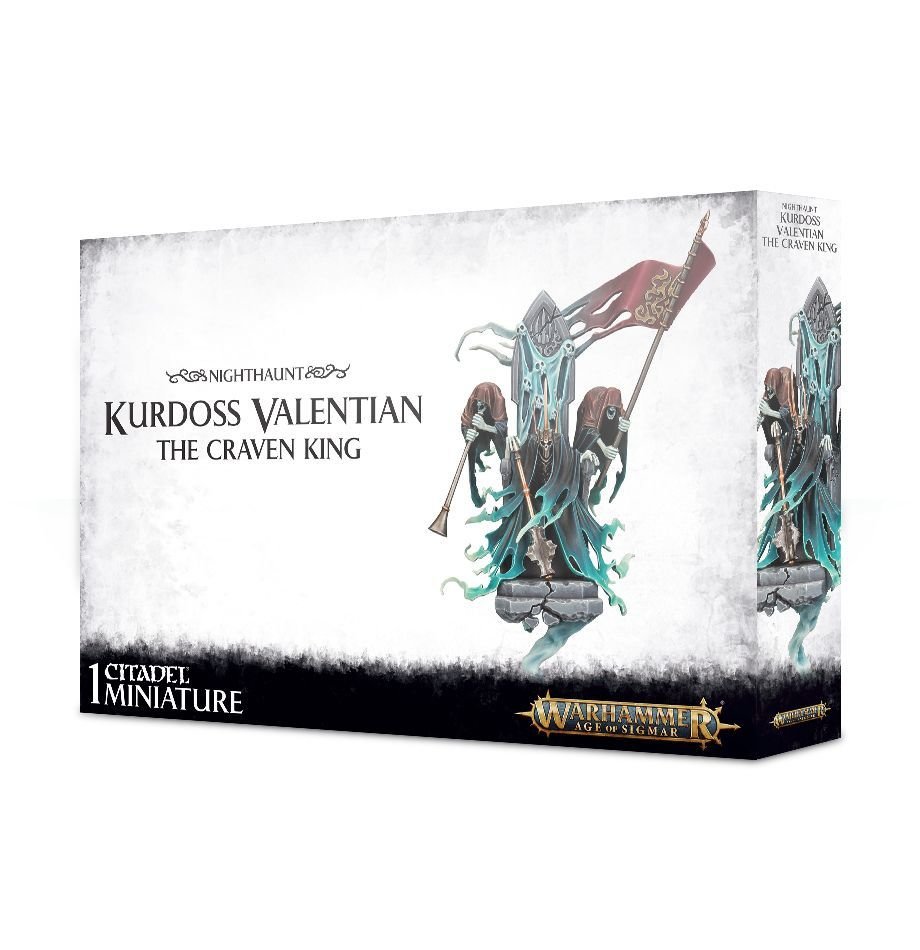 Kurdoss Valentian, The Craven King - Nighthaunt - Warhammer Age of Sigmar - Games Workshop