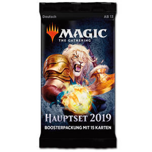 MTG - Hauptset 2019 - Booster (D) - Magic