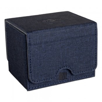 Convertible Premium Deck Box Single Horizontal 100+ Standard Size Cards - Blue