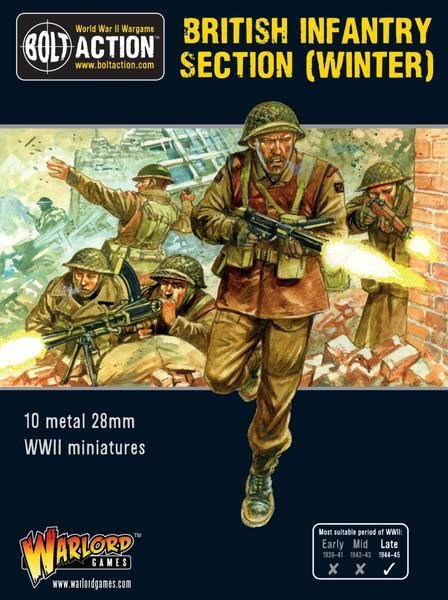 British Infantry section (Winter) - British - Bolt Action