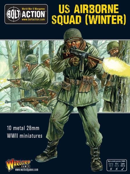 US Airborne Squad (Winter) - American US - Bolt Action