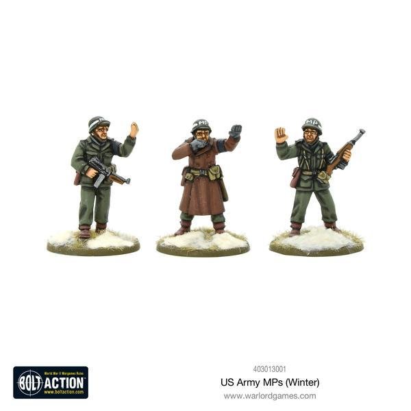 US Army MPs (Winter) - American - Bolt Action - Warlord Games
