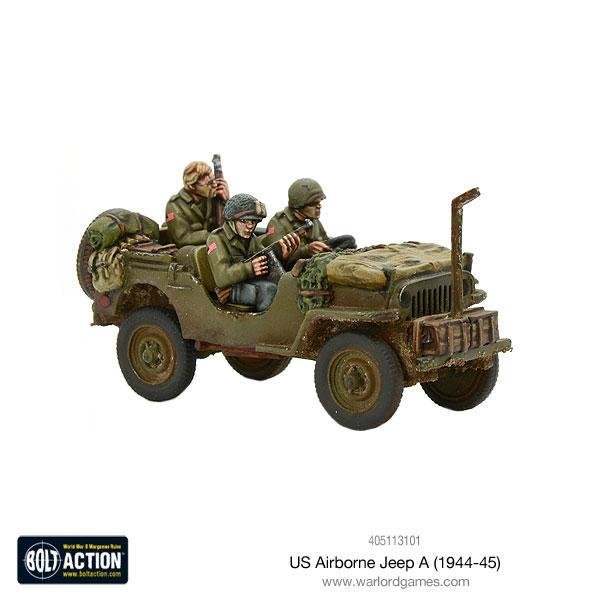 US Airborne Jeep (1944-45) - Bolt Action - Warlord Games