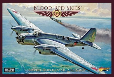 Soviet Tupolev ANT-40 (SB-2) Soviet Bomber - Blood Red Skies - Warlord Games