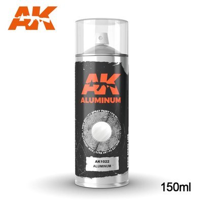 Aluminum 150ml Spray - AK Interactive
