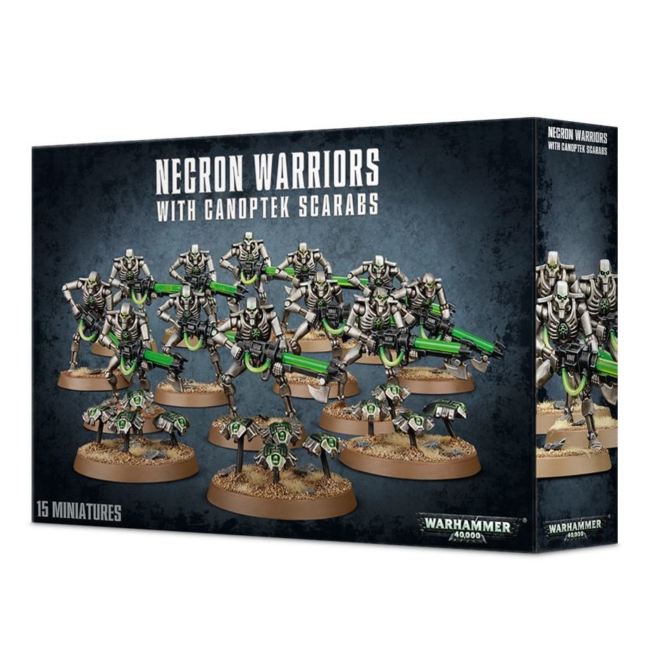 Necron Warriors with Canoptek Scarabs - Necrons -Warhammer 40.000 - Games Workshop