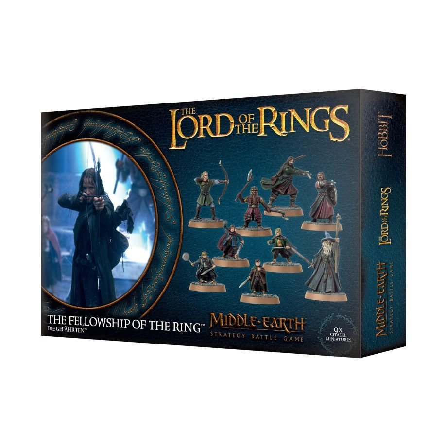 THE LORD OF THE RINGS: DIE GEFÄHRTEN Fellowship of the Ring - Lord of the Rings - Games Workshop