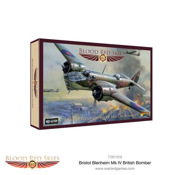 Bristol Blenheim Mk IV British Bomber - Blood Red Skies - Warlord Games