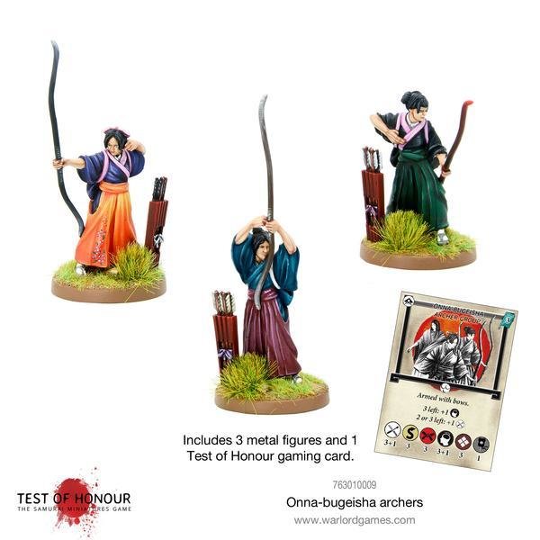 Onna-bugeisha archers - Test of Honour - Warlord Games