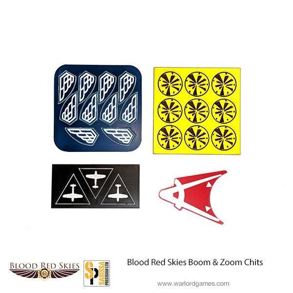 Boom and Zoom Chits - Blood Red Skies - Warlord Games