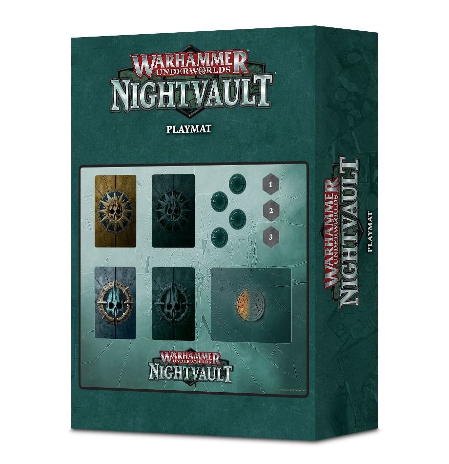Warhammer Underworlds: Nightvault – Kartenmatte Playmat - Games Workshop Warhammer Underworlds: Nightvault – Kartenmatte Playmat - Games Workshop