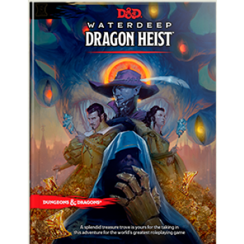 D&D Dungeons&Dragons - Waterdeep Dragon Heist Book - EN