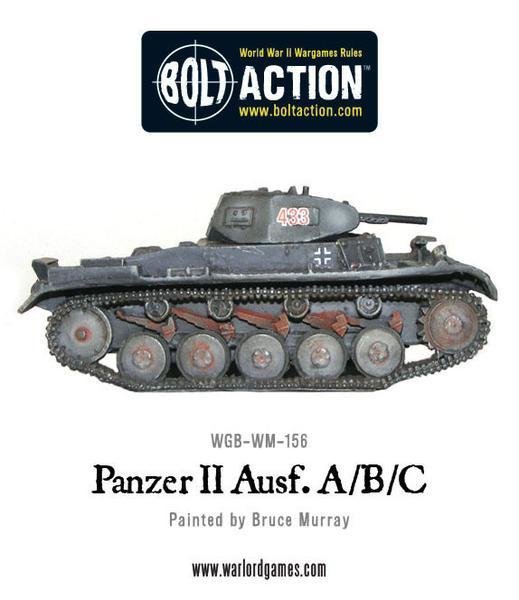 Panzer II Ausf. A/B/C - German - Bolt Action