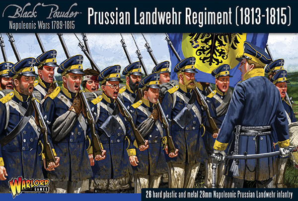 Prussian Landwehr regiment 1813-1815 - Black Powder - Warlord Games