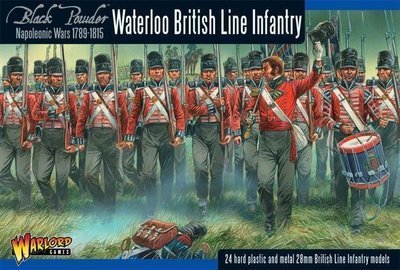 Napoleonic British Line Infantry (Waterloo campaign) - Black Powder - Warlord Games