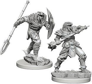 D&D Nolzur's Marvelous Miniatures - Dragonborn Male Fighter with Spear