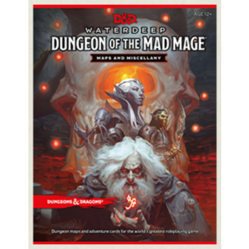 Dungeons & Dragons D&D RPG - Dungeon of the Mad Mage Maps and Miscellany - EN