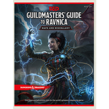 Dungeons & Dragons D&D Guildmaster's Guide to Ravnica RPG Maps and Miscellany - EN